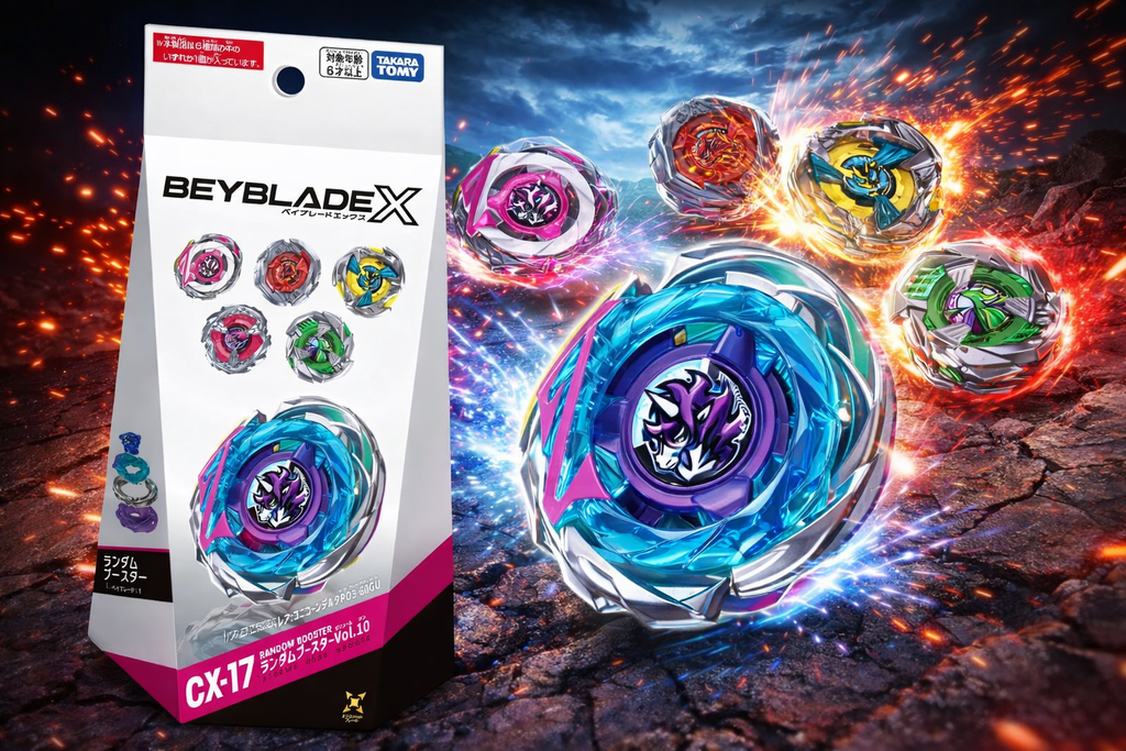 (盲盒)BeybladeX Beyblade 爆旋陀螺 CX-17