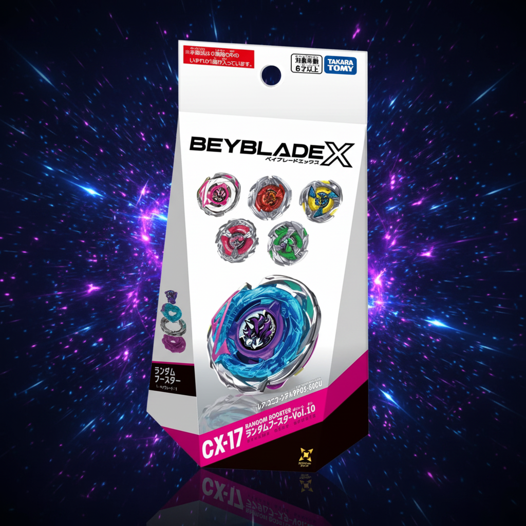 (盲盒)BeybladeX Beyblade 爆旋陀螺 CX-17